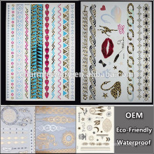 OEM Wholesale strip tattoo with leopard tattoo popular brands temporary tattoo Sticker for adults QY099